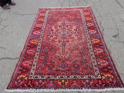 Antik Hamadán kézi csomózású gyapjú szőnyeg eladó 202cmx127cm