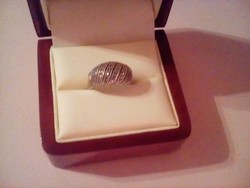 Kosaras markazit ezüst gyűrű