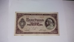 100  Pengő 1945-ös  ,szép bankjegy !