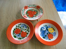 Gránit porcelán fali tányérok (3 db)