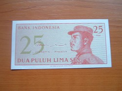 INDONÉZIA 25 SEN 1964