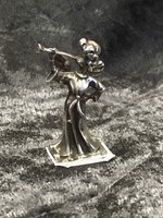 Ezüst miniatűr angyalka