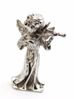 Ezüst miniatűr angyalka ( Szeg-Bi30619)