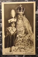 I. Világháború - Zita királyné és Ottó koronaherceg - 1916 - képeslap