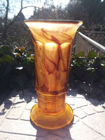 Art deco davidson cloud large vase