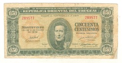 50 centesimos 1939 Uruguay