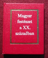 Miniatűr, mini könyv - Magyar festészet a XX. században, 1973