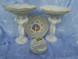 Alföldi Art Nouveau Antique Porcelain Set, 100% Handcrafted