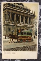 Budapest - Opera - 1910-es évek - képeslap