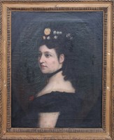 Sopron, Steiner Rezső: Hölgyportré (XIX. század)