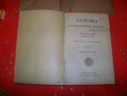Borosay d.: Algebra book - 1921