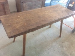 Hastok bontóasztal tölgyfa asztal régi népi antik loft ipari