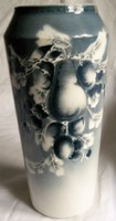 Kispesti art deco váza, 28 cm-es,ritka