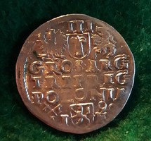 III. Zsigmond 3 garas 1590 IF. Ezüst 2.3 g.