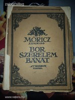 Móricz Zsigmond - Bor, szerelem, bánat Athenaeum kiadás