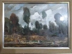 Molnár C. Pál festmény