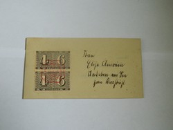 1943 Helvetia Centenárium össze függő bélyeg pár milleniumi bélyegzéssel