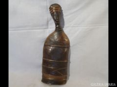 1204 Katona Zsuzsa bronz női alak relief