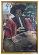 6219 Spanish Drummer Isabel Mera