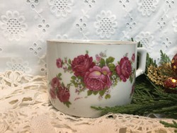 Zsolnay rózsás teáscsésze