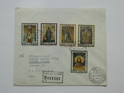 1975 2db Vatikáni levél 1975-ös Szentek teljes bélyegsorral!