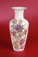 Zsolnay virágos váza (27 cm magas) - HIBÁTLAN