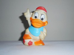 Retro játék Donald kacsa - gumi - 1980-as évekből