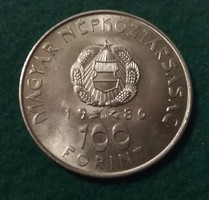 MNK 100 Forint 1980 Űrrepülés.
