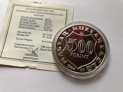 Kossuth ezüst 500 FT PP 31,46 gramm 0,925