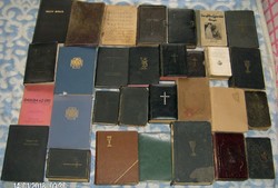 Bibliák, Imakönyvek, Énekeskönyvek  (30 darab)  