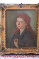 Szűcs Pálma - Női portré