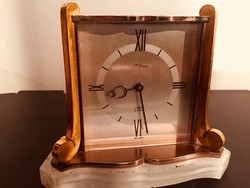 ImHof svájci asztali Art-deco azstali óra tökéletes állapotban