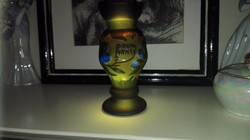 Csodaszép kis váza (Daum Nancy szignó)