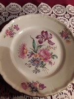1810   1 db virágmintás régi süteményes tányér  20 cm 