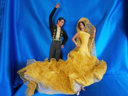 Marin Made in Spain flamenco táncos pár kb. 50 cm magasak