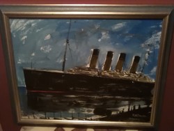 Fred Nömeier Titanic festménye