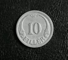 10 fillér 1940