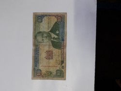 1989- es kenyai 10 shilling