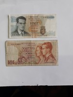 Belga 20 és 50 frank