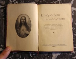 1929 - Elsőpénteki imakönyvem - Szalézi Művek Kiadása - Rákospalota - 118 oldal