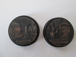 Tallinn 1980 olimpia vitorlázás emlékérem LEÉRTÉKELTEM