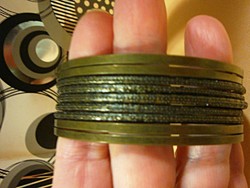 Vintage bronze bangle