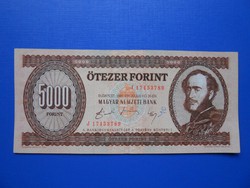 Ropogós 5000 forint 1990 J