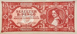 100,000 B.-Pengő 1946 UNC 