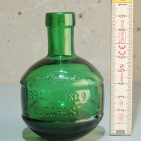 "Salvator Braun 1839 Budapest" kis likőrösüveg