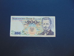 ​200 zloty 1986 Lengyelország  