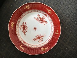 Antique , red-edged, rare Herend plate