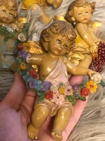 Négy évszak putto angyal régi olasz szobrocskák (gumi)