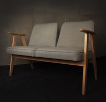 Mid century modern kanapé, szófa