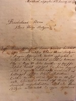 1795 Maintznál Lagerban 6 dik jjunius 1795/ Komáromy Pál Főhadnagy levele!Bizodalmas Uram Kedves Ura